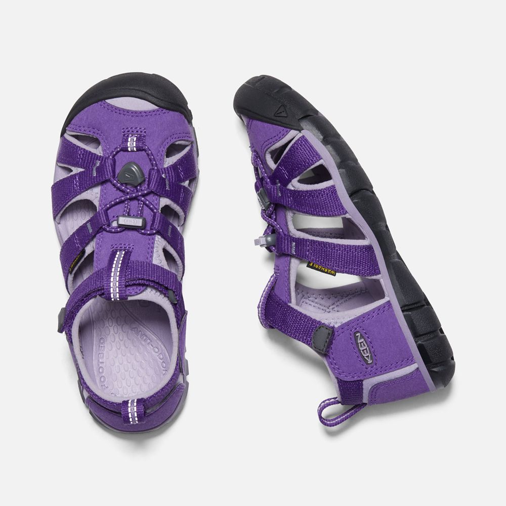 Sandales Keen Enfant Violette | Seacamp Ii Cnx | TCYBJ-9234